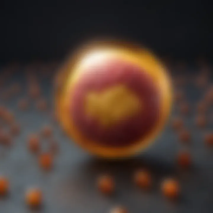 Graph depicting the role of cholesterol in cellular functions