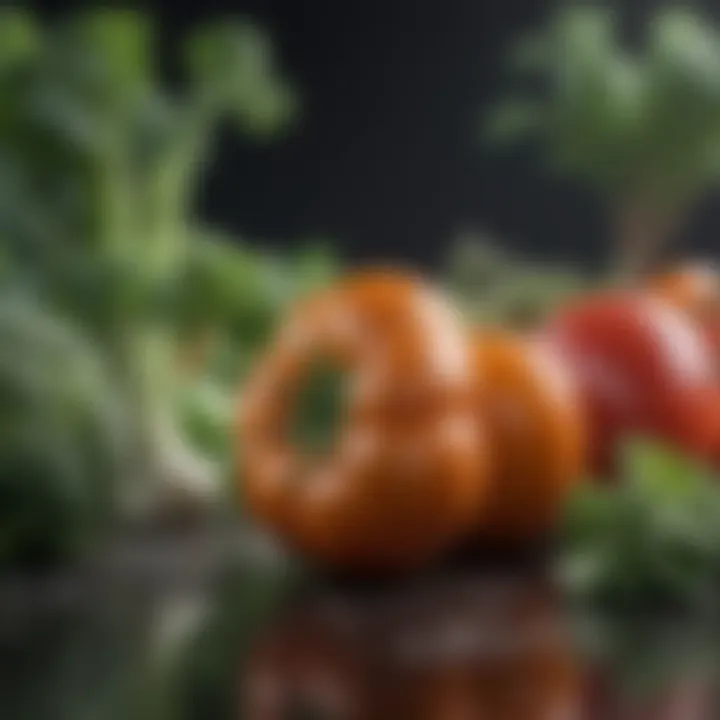 An assortment of fresh vegetables