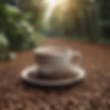 Economic Insights: The Impact of Arabica Coffee Infographic displaying the economic impact of Arabica coffee production