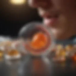 Graphic representation of condom effectiveness statistics