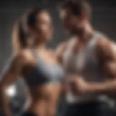 Embracing Movement for Health An active lifestyle showcasing various exercises