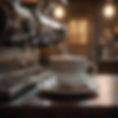 Brewing the Perfect Cup of Arabica Barista expertly brewing Arabica coffee in a café