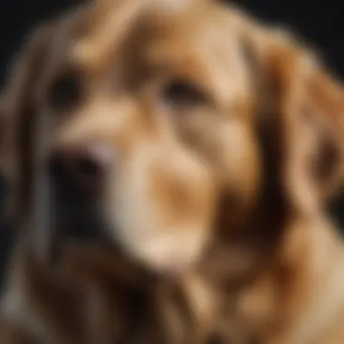 Close-up of a Golden Retriever's Expression