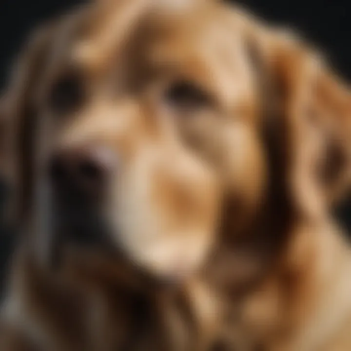 Close-up of a Golden Retriever's Expression