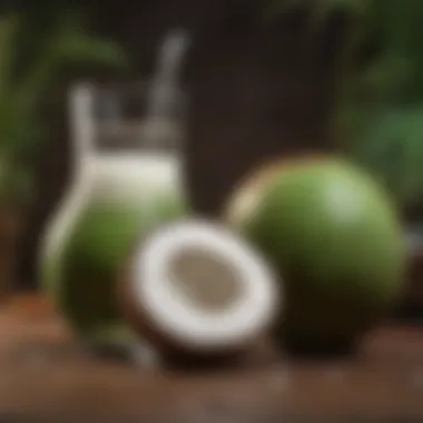 Coconut water in a healthy lifestyle