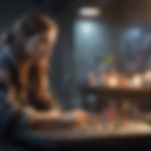 Visual representation of player retention metrics