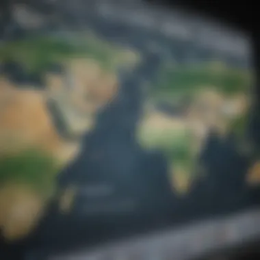Global Vaccination Strategies Global map indicating vaccination strategy locations