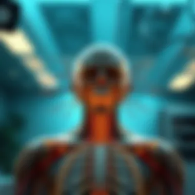 Anatomical diagram of the sympathetic nervous system