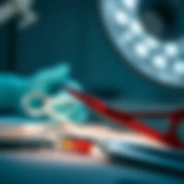 Surgical tools used in sympathectomy