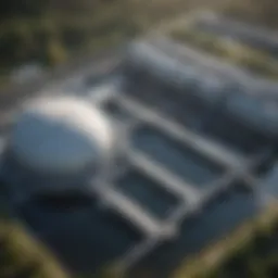 Representation of wastewater treatment facilities