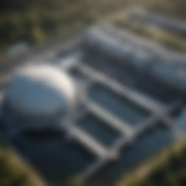 Innovative Wastewater Treatment Facilities Representation of wastewater treatment facilities