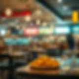 Understanding Market Dynamics in the Restaurant Sector Conceptual representation of restaurant market analysis