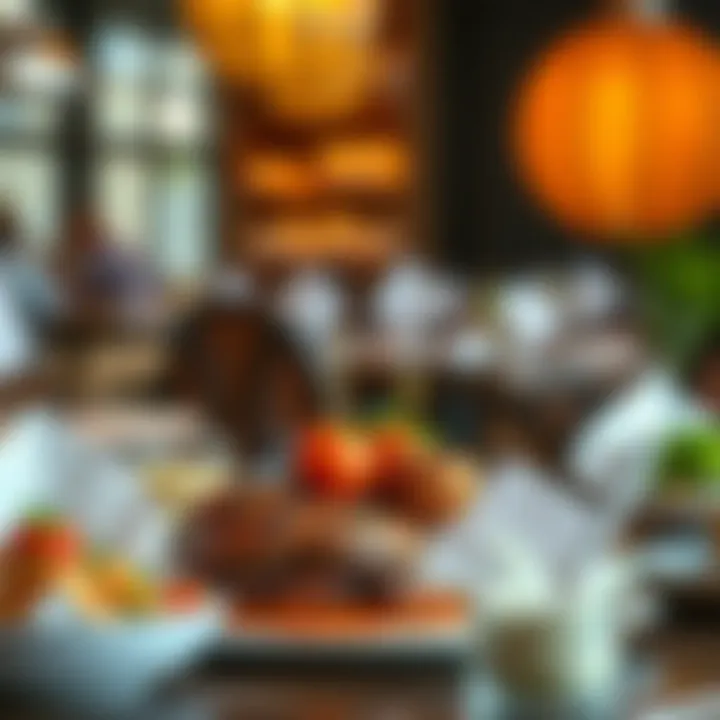 Visual of diverse menu options showcasing creativity