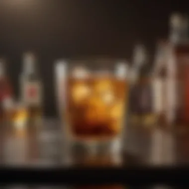 Psychological Insights into Alcohol Consumption A vibrant infographic illustrating the psychological aspects of alcohol consumption
