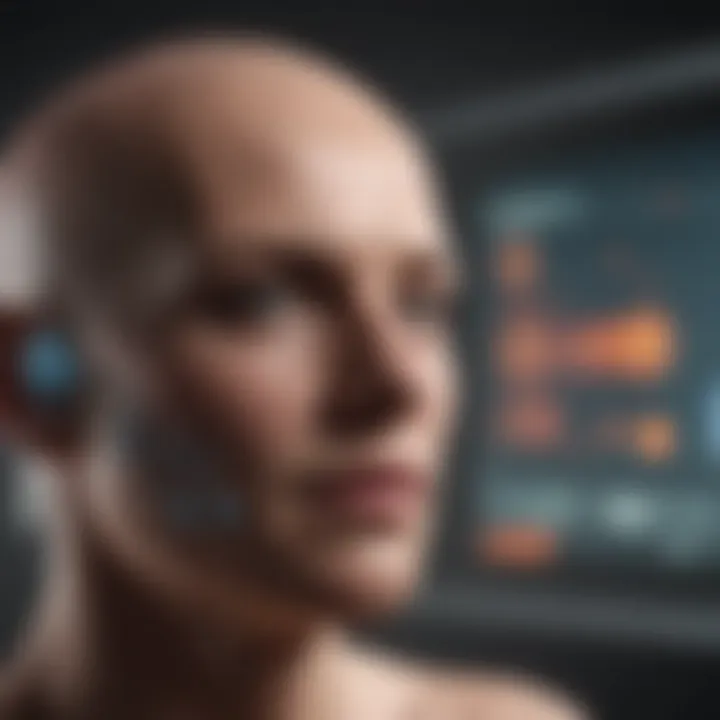 A visual showing emerging technologies in cancer screening