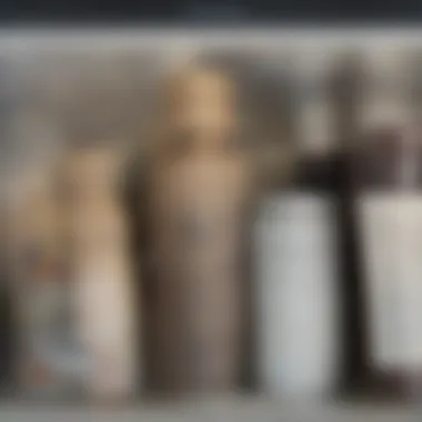 A variety of over-the-counter antibiotics displayed on a pharmacy shelf