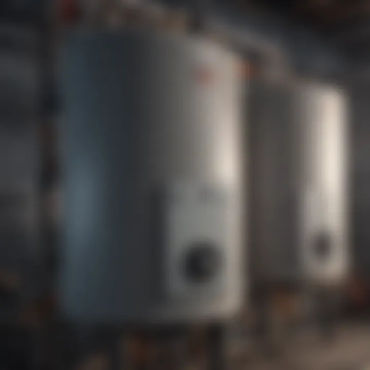 Comparison chart of gas and electric boiler applications