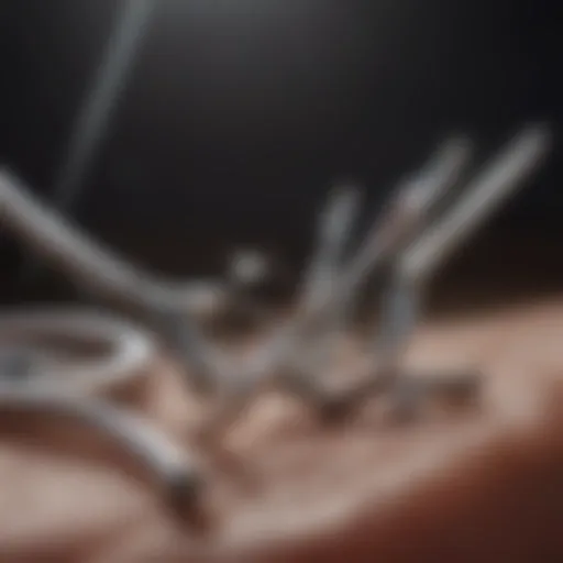 Surgical instruments used in excision procedures