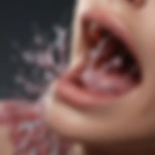 Illustration depicting the biological mechanisms of female ejaculation