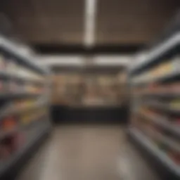 Innovative grocery management interface showcasing user-friendly design