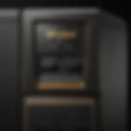 Detailed view of a high-capacity UPS unit showcasing its components and design