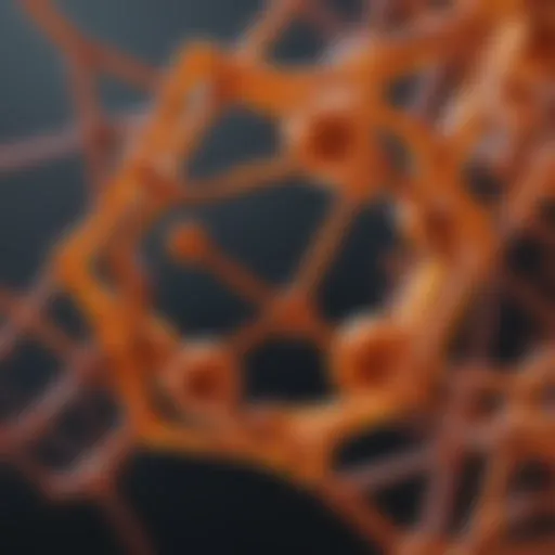 Chemical structure of Kapton plastic