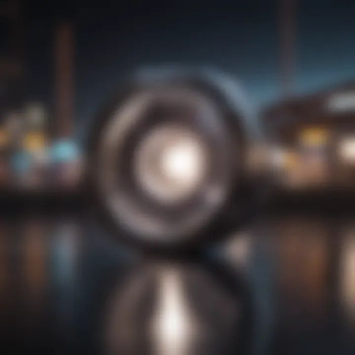 A futuristic product design that utilizes smart lighting solutions.