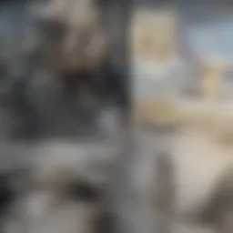 Illustration depicting the emotional spectrum of postpartum mood disorders