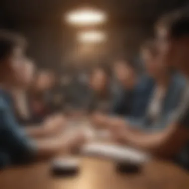 Effective Facilitation Techniques Facilitator guiding a focus group with teenagers