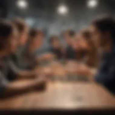 Valuable Insights from Teen Perspectives Teenagers sharing their insights during a focus group