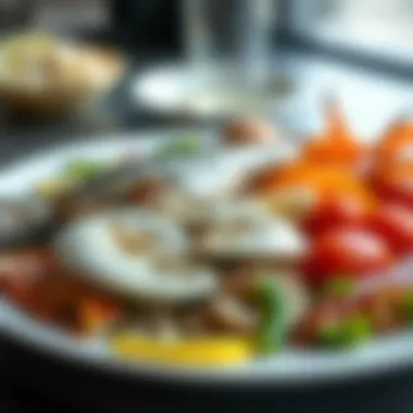 Seafood as a Source of Lipase A vibrant plate featuring fresh seafood, emphasizing natural sources of lipase.