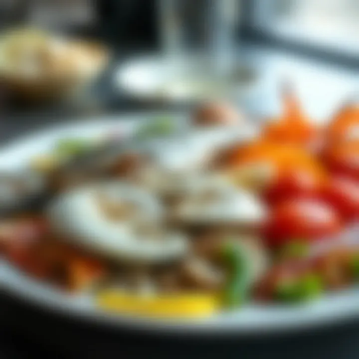 Seafood as a Source of Lipase A vibrant plate featuring fresh seafood, emphasizing natural sources of lipase.