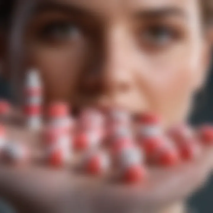 Graph showing the prevalence of side effects among Lisinopril users
