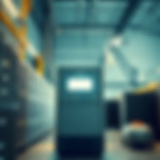 Illustration of UPS systems in different industries