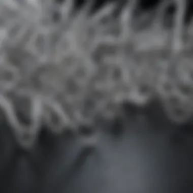 Close-up of Various Orthodontic Wires Close-up view of orthodontic wire types
