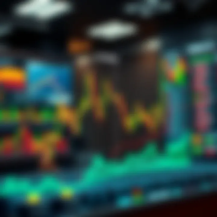 Visual representation of forex trading concepts