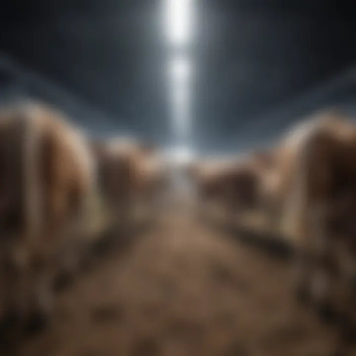 Visual representation of mitigation strategies for livestock emissions