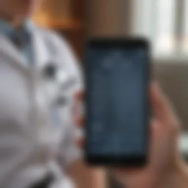 Understanding Healthcare App Functionalities A graphical representation of healthcare app functionalities
