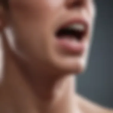 Common Throat Irritants Visual representation of common throat irritants