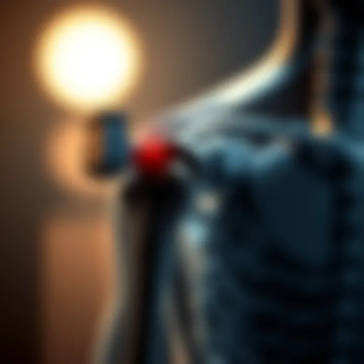 Illustration depicting shoulder impingement mechanics