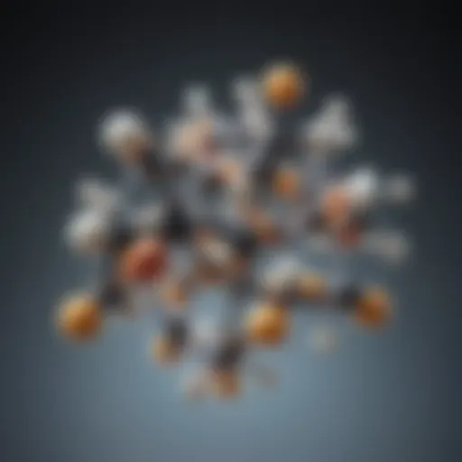 Chemical structure of lactulose highlighting its disaccharide composition