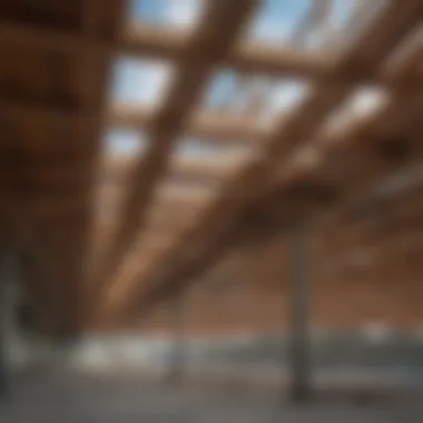 Applications of laminated joists in modern building architecture