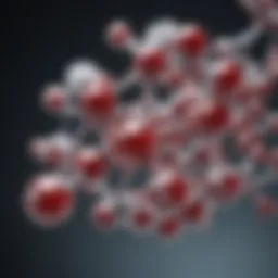 Detailed illustration of losartan molecular structure