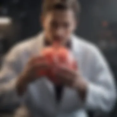 Visual representation of management strategies for stiff heart conditions