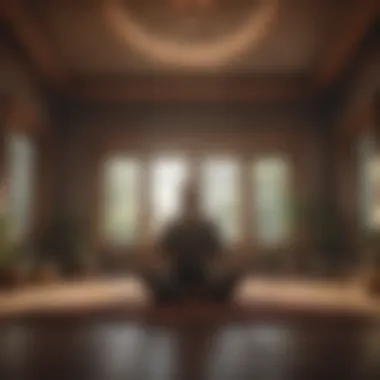 Creating a Mindful Space Serene meditation environment promoting mindfulness