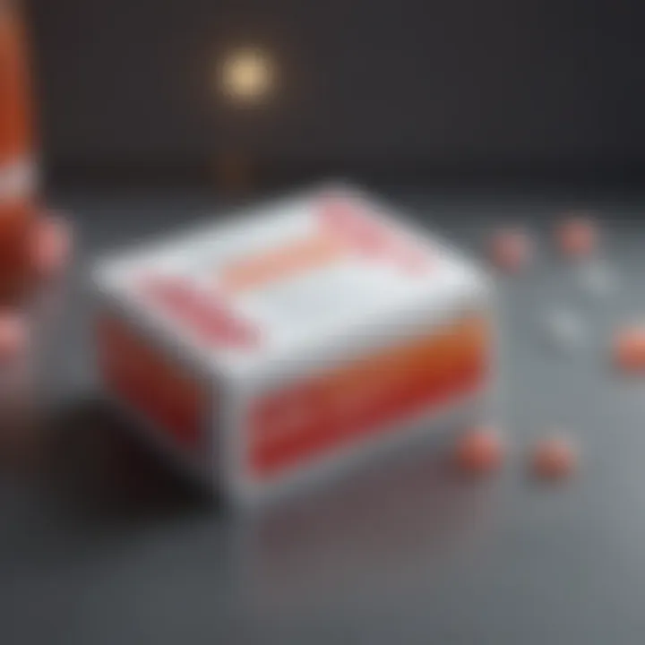 Illustration of Monistat packaging showcasing its antifungal properties