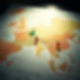 A detailed map showcasing political boundaries and governance structures