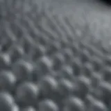 Detailed view of Ossix membrane showing its structural composition