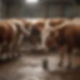 Application of pour-on dewormers in livestock care