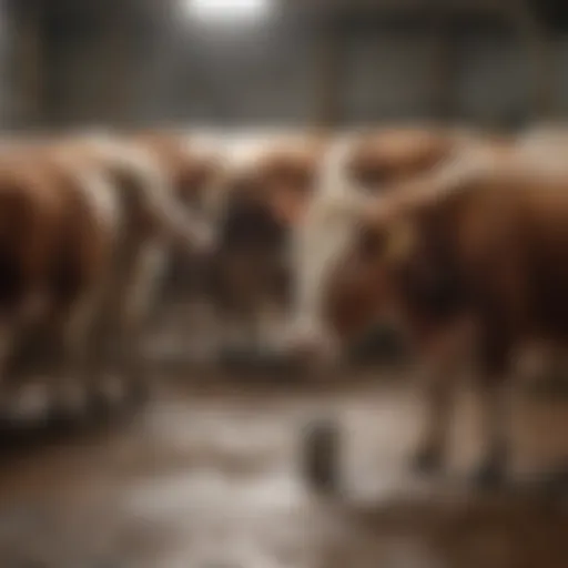 Application of pour-on dewormers in livestock care